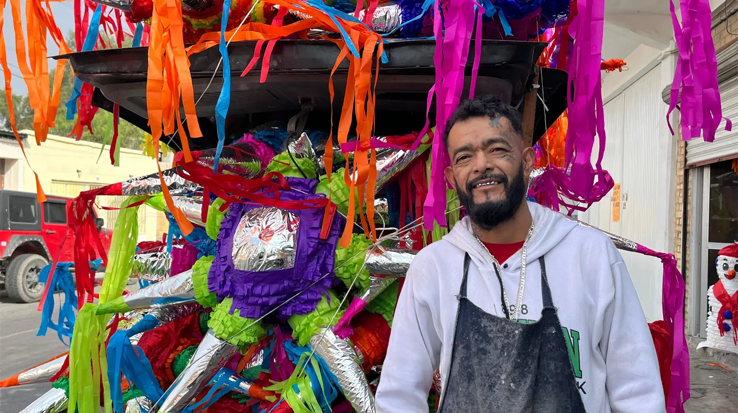 Pedro Alejandro Sánchez de Piñatas Carrusel. (Leslie Delgado)