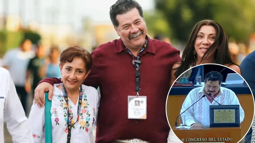 Enoc Leaño recibe la Medalla al Mérito Cultural por más de 30 años de trayectoria artística