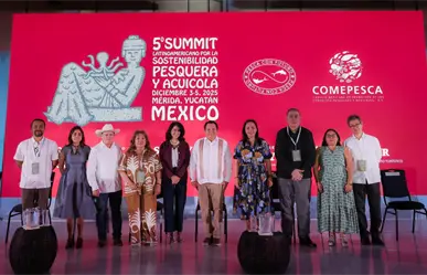 Yucatán impulsa la pesca sostenible en el quinto Summit Latinoamericano en Mérida