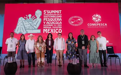 Yucatán impulsa la pesca sostenible en el quinto Summit Latinoamericano en Mérida