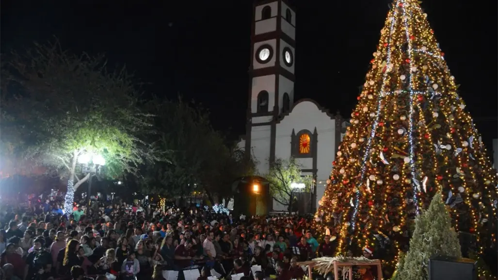 &iquest;Cuando es el encendido del monumental pino navide&ntilde;o en Ciudad Victoria?