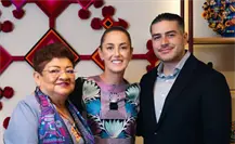 Repite en lo federal el tridente de CDMX: Sheinbaum, Harfuch y Godoy Repite en lo federal el tridente de CDMX: Sheinbaum, Harfuch y Godoy