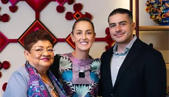 Repite en lo federal el tridente de CDMX: Sheinbaum, Harfuch y Godoy