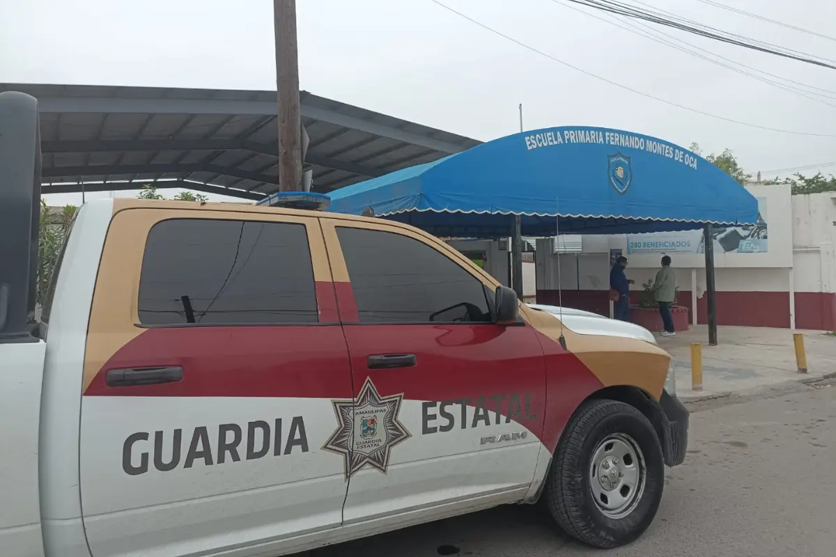 La escuela primaria Fernando Montes de Oca fue víctima de los amantes de lo ajeno. Foto: Ramón Sánchez