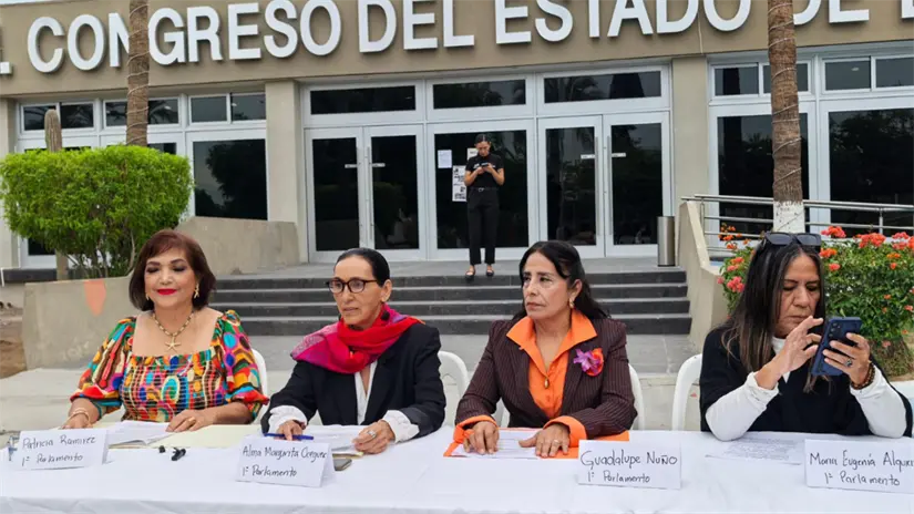 Feministas señalaron que la falta de instalación vulnera derechos y representa un retroceso institucional. Foto: Rocío Casas / POSTA Baja California Sur