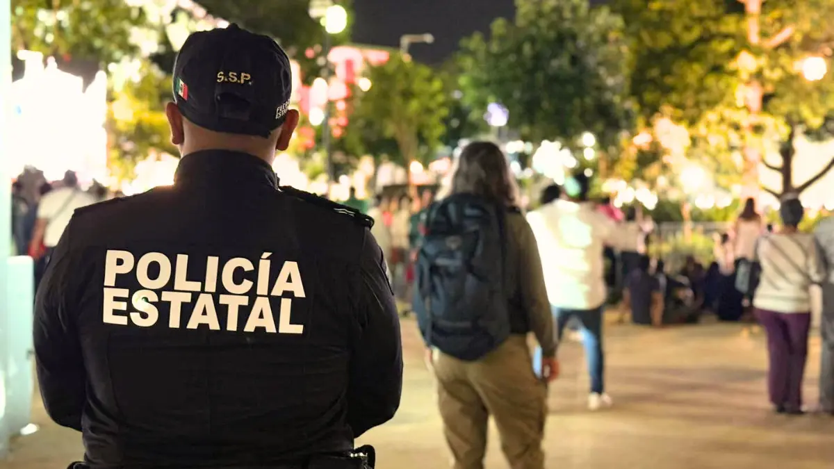 Elemento de la Secretaría de Seguridad Pública de Yucatán Foto: SSP Yucatán