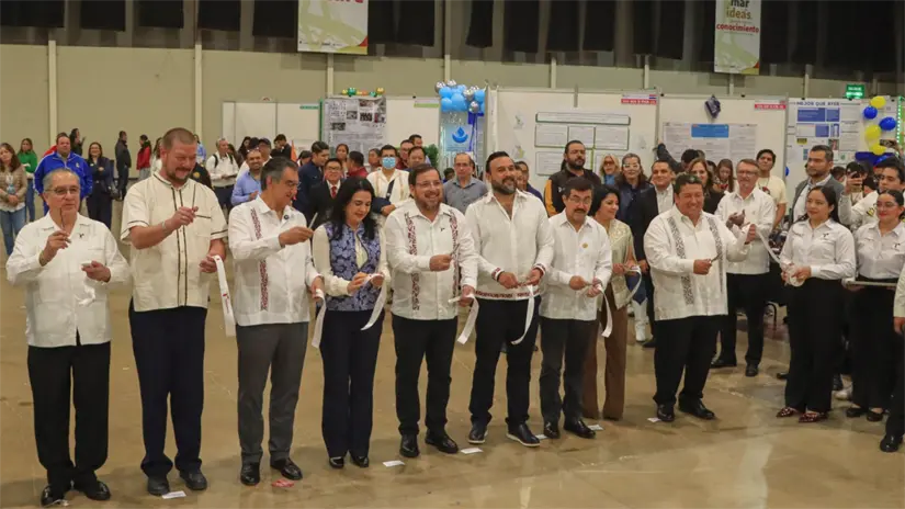 imagen recuadro Inaugura el gobernador Américo Villarreal Anaya, la ExpoCiencias 2025 en Tampico | Foto: SET