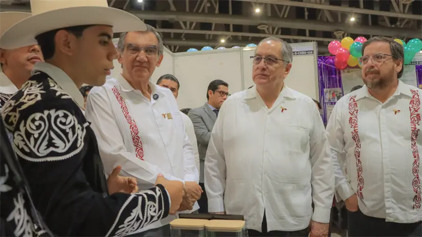imagen recuadro Con 501 proyectos se presentan jóvenes estudiantes de Tamaulipas en la ExpoCiencias 2025 | Foto: SET