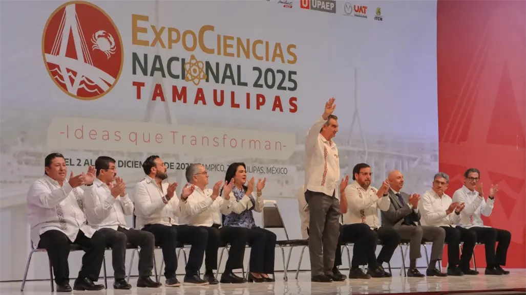 Tamaulipas inaugura la ExpoCiencias Nacional 2025 con más de 500 proyectos
