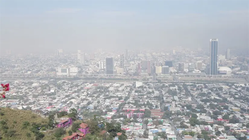 imagen recuadro Fotografía desde el Cerro de la Loma Larga hasta donde llegan devotos de la Virgen de Guadalupe. Foto: POSTA