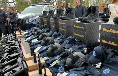 ¿De qué se trata el equipamiento histórico que recibieron corporaciones de seguridad en Durango?