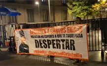 Mamá de Carlos Emilio lleva la lucha por su búsqueda al Palacio Nacional Mamá de Carlos Emilio lleva la lucha por su búsqueda al Palacio Nacional