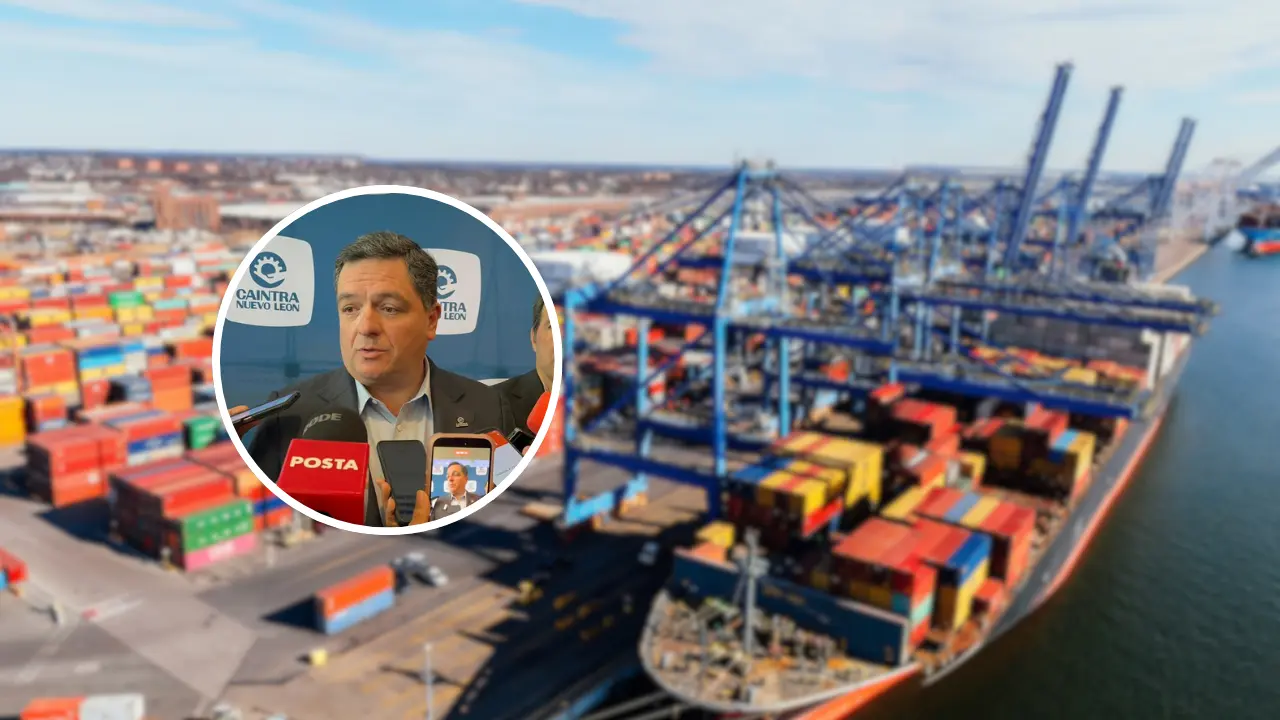 El 70 por ciento de las exportaciones de Nuevo León tiene contenido T-MEC, por lo que el tratado sigue siendo un motor crucial para la economía estatal/Foto: Yarince Torres-Canva