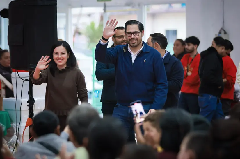 imagen recuadro El anuncio se realizó durante la Posada DIF Navidad Mágica de Neuro-Inclusión. Foto: Gobierno de Santiago.