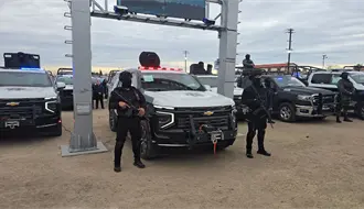FOTOS | Policías de Durango reciben patrullas blindadas por primera vez en su historia y así lucen