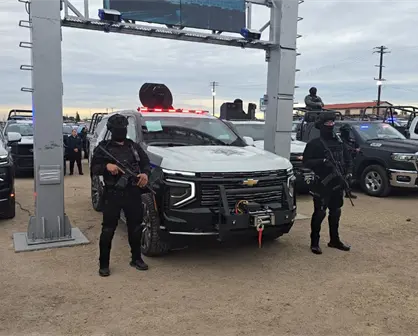 FOTOS | Policías de Durango reciben patrullas blindadas por primera vez en su historia y así lucen