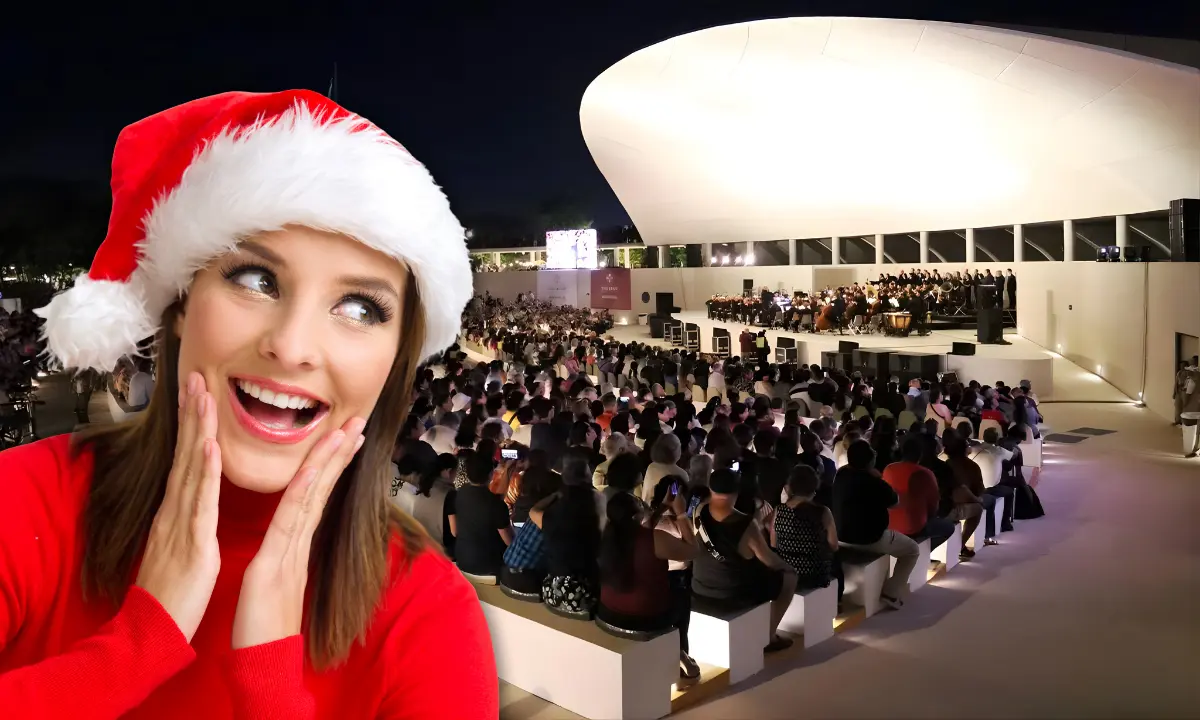 Orquesta Sinfónica de Yucatán en concierto en el Gran Parque La Plancha en Mérida Foto: Gobierno de Yucatán/Canva