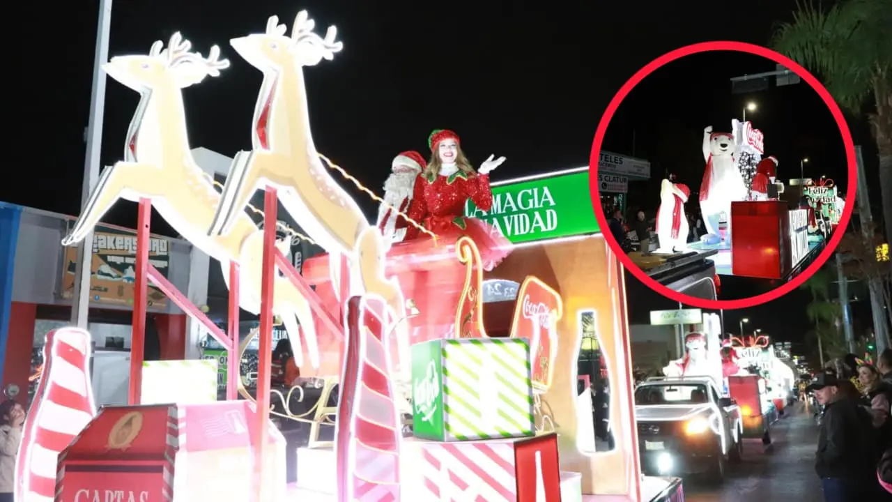 Conoce de que manera participará la empresa refresquera Coca Cola, en el desfile navideño. | Foto: Facebook/ Dirección Municipal de Fomento Económico y Turismo de Durango.
