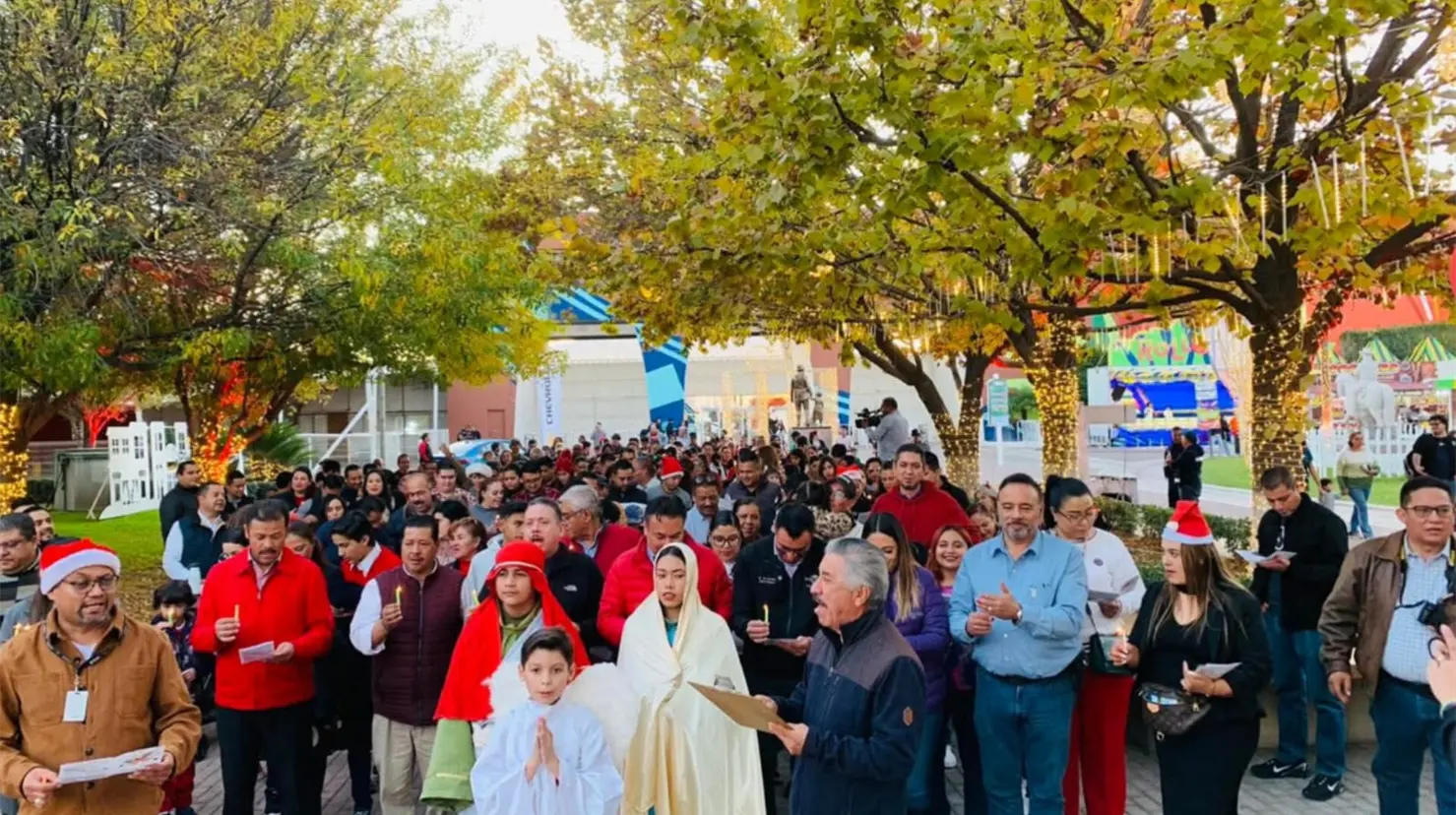 Conoce la fecha en la que darán inicio las posadas en la Feria Navideña 2025. | Foto: Facebook/ Feria Nacional Francisco Villa Durango