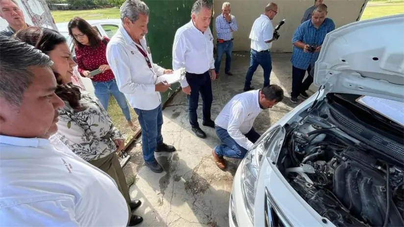 Las unidades de transporte serán revisadas para que puedan regularizarse | Foto: gobierno de Tamaulipas