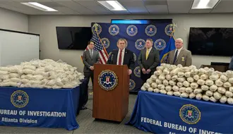 Mexicano es detenido en Georgia por tráfico de 719 kilos de metanfetamina ocultos entre moras