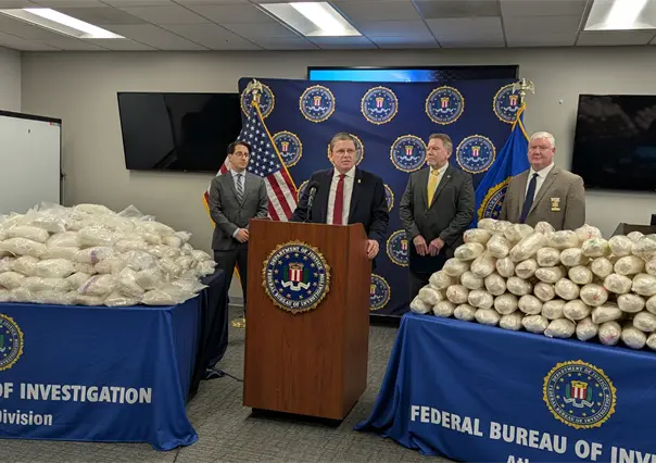 Mexicano es detenido en Georgia por tráfico de 719 kilos de metanfetamina ocultos entre moras