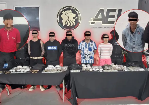 Detienen a presuntos integrantes de grupo delictivo en operativo al sur de Monterrey