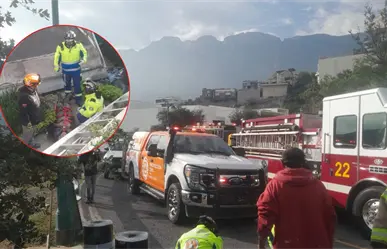 Trabajadores caen desde cuatro metros de altura en obra de San Pedro; tres resultan lesionados
