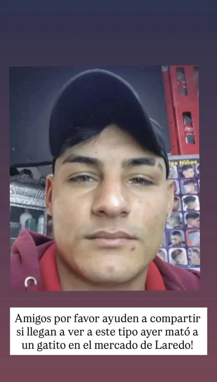 Hombre es buscado por maltratar a perro en el Edomex. Foto: Especial