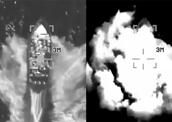 EU ejecuta un nuevo ataque contra embarcación cargada de drogas en aguas internacionales | VIDEO