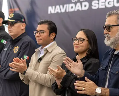 Félix Arratia da banderazo del operativo Navidad Segura 2025 en Juárez