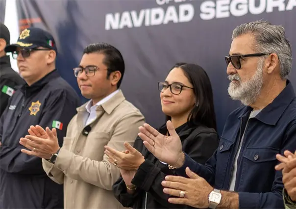 Félix Arratia da banderazo del operativo Navidad Segura 2025 en Juárez