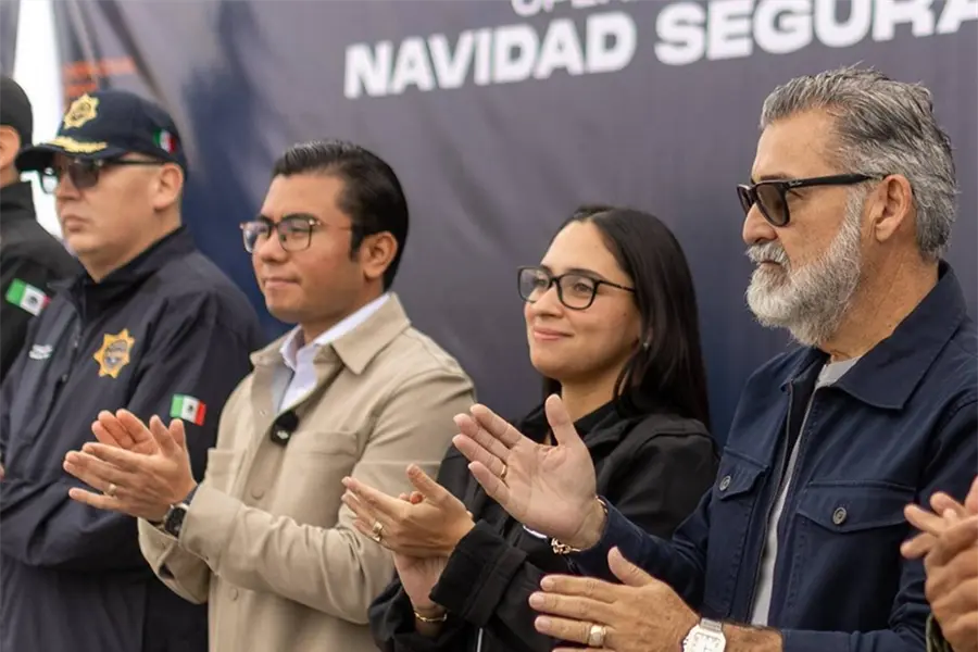 Félix Arratia da banderazo del operativo Navidad Segura 2025 en Juárez
