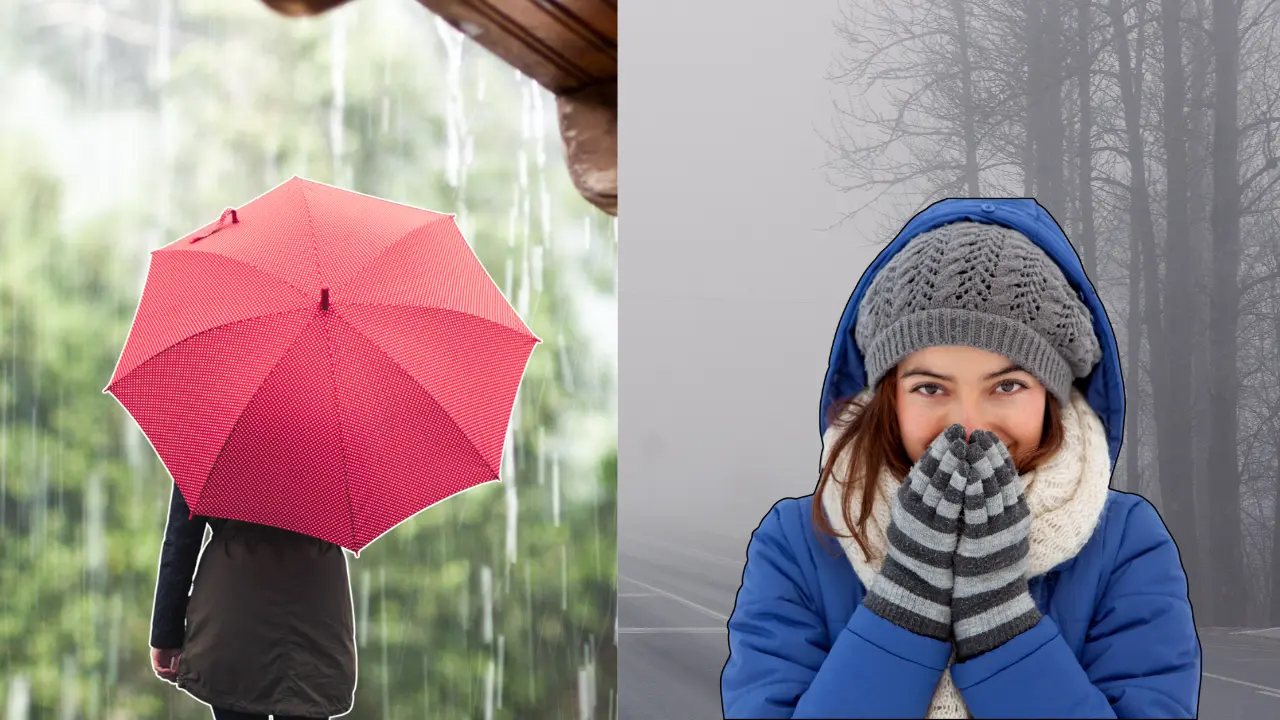 El pronóstico del clima en Edomex, para este fin de semana combina bajas temperaturas con la posibilidad de chubascos dispersos. Foto: Canva