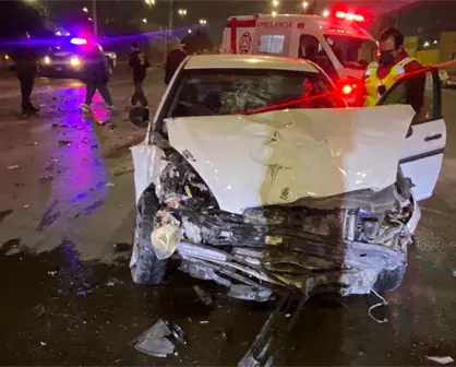 Joven que conducía en estado de ebriedad provoca choque en Ramos Arizpe