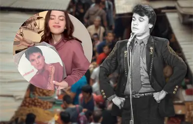 Juan Gabriel reaparece en el tianguis: descubren disco autografiado y la factura de una presentación en Tuxtla