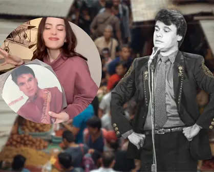 Juan Gabriel reaparece en el tianguis: descubren disco autografiado y la factura de una presentación en Tuxtla
