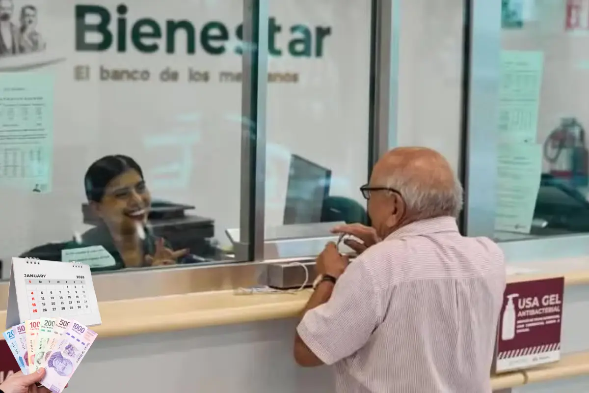 ¿La Pensión Bienestar aumentará igual que el salario mínimo en 2026? Foto: Gobierno de México | Canva