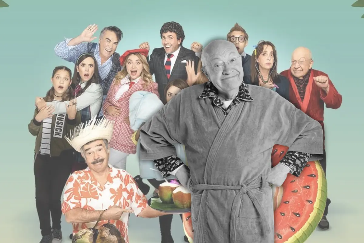 El actor Eduardo Manzano interpretó al entrañable “Arnoldo” en el programa Una Familia de Diez (Foto: Web, imdb.com / Canva)