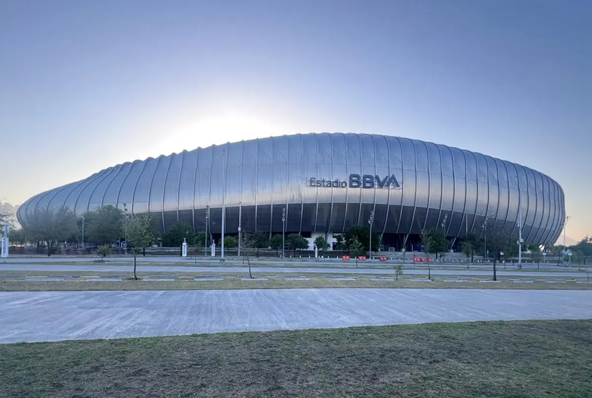 El primer juego del Mundial 2026 en Nuevo León se realizará el próximo 14 de junio en el Estadio BBVA del municipio de Guadalupe. Foto: Esto es Tour