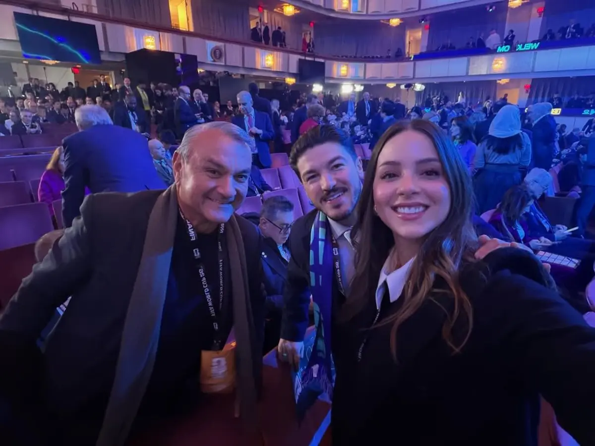 El gobernador de Nuevo León, Samuel García, y su esposa la titular de Amar a Nuevo León, Mariana Rodríguez, estuvieron presentes en el sorteo del Mundial 2026 en Washington DC. Foto: Facebook Samuel García