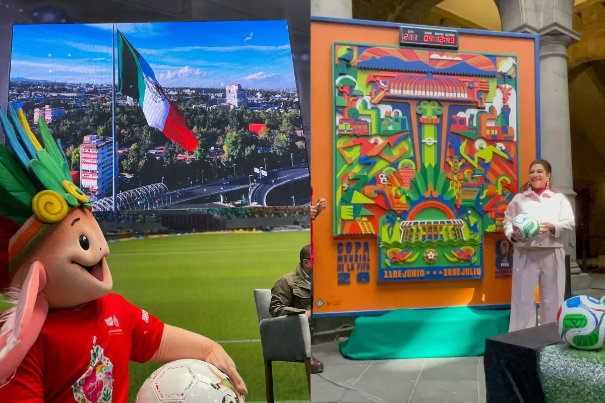 Clara Brugada viaja a Washington para el sorteo del Mundial 2026: Definirán partidos en CDMX. Foto: Iván Macías