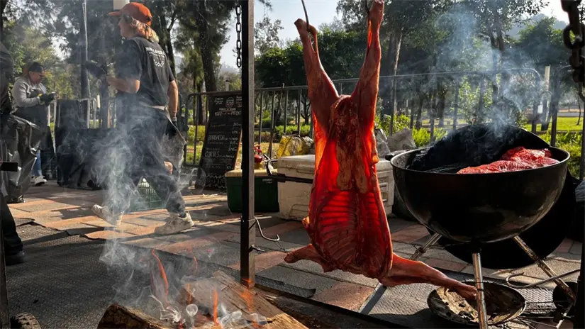 imagen recuadro Carne asada de Monterrey a la CDMX. Foto: Laura Ávila