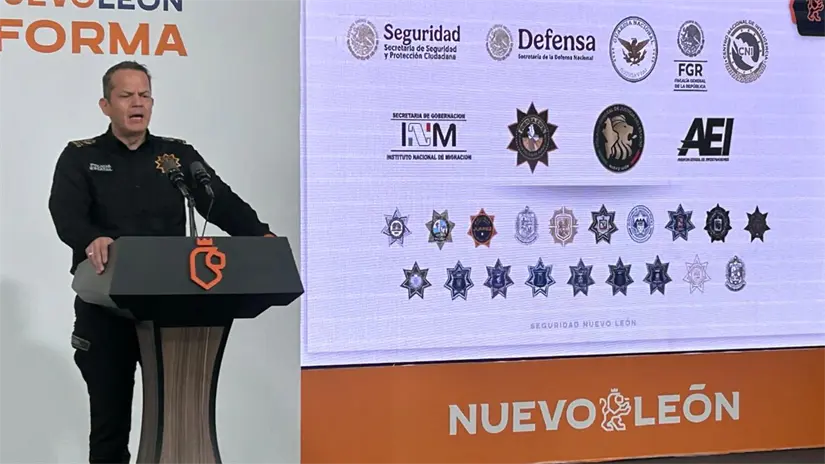 imagen recuadro Gerardo Escamilla, Secretario de Seguridad Nuevo León/Foto: Rosy Sandoval