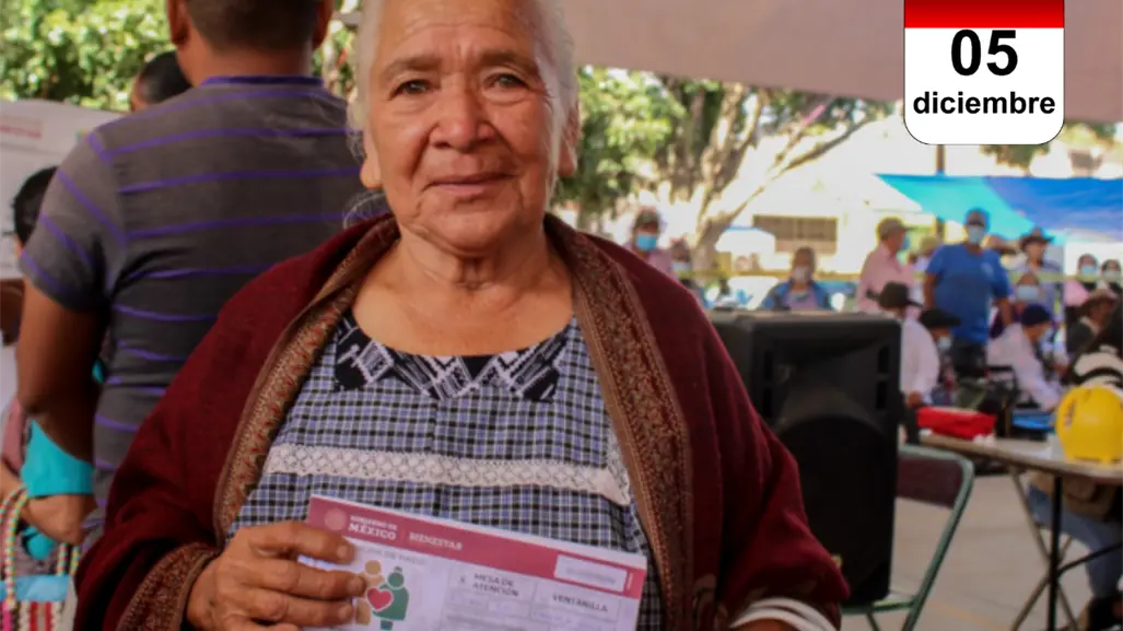 Pensión Bienestar: ¿Qué adultos mayores se registran hoy 5 de diciembre de 2025?