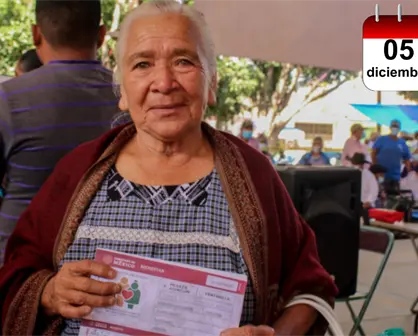 Pensión Bienestar: ¿Qué adultos mayores se registran hoy 5 de diciembre de 2025?