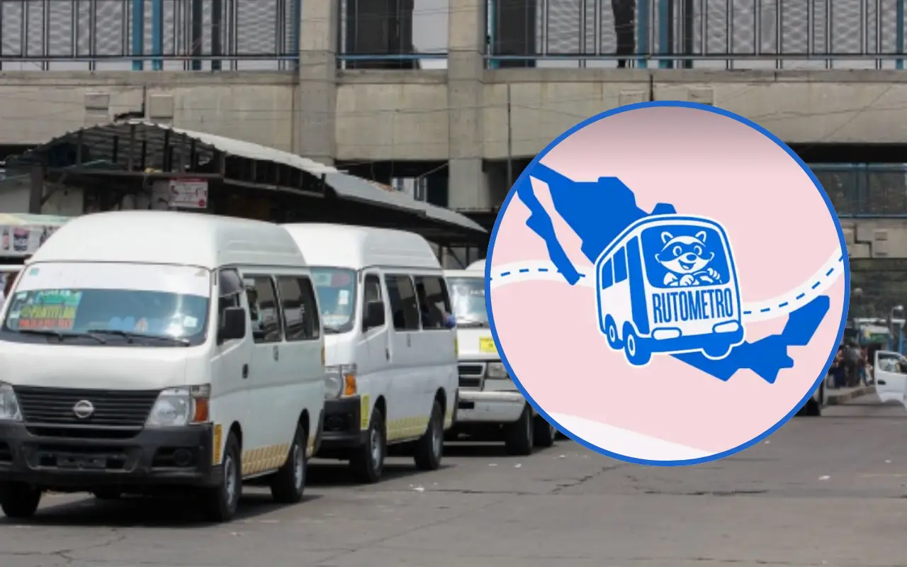 La aplicación Rutómetro, desarrollada por la Secretaría de Movilidad (Semov) y en colaboración con la GIZ, ya está disponible. Foto: Redes Sociales y Captura de pantalla (Canva)