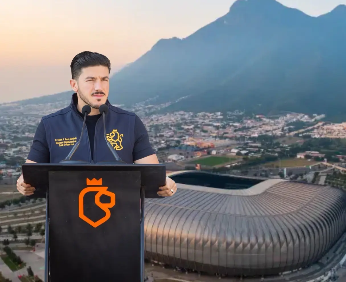 Samuel García reiteró que su administración ha trabajado para que el estado ofrezca una experiencia mundialista a la altura. Foto: Canva | Facebook Samuel García | POSTA Deportes.