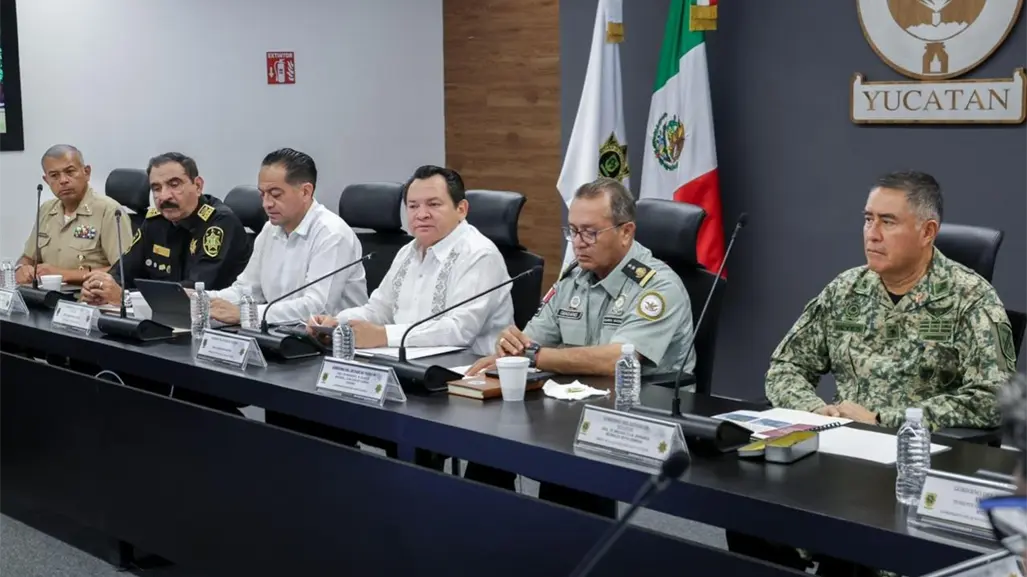 Gobernador Díaz Mena refuerza la vigilancia en Yucatán durante la temporada decembrina