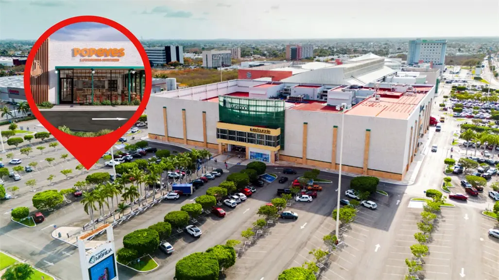 Popeyes en Mérida: así será la ubicación de la nueva sucursal de la cadena de pollo frito